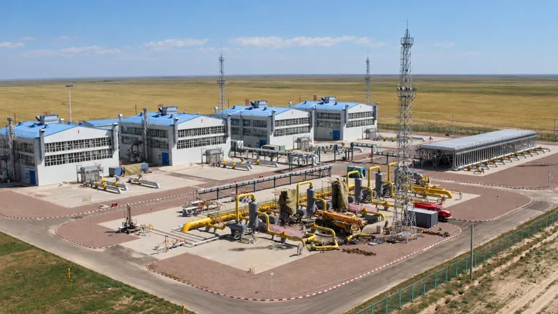 Компрессорная станция АО "НК "QazaqGaz", газоперерабатывающий завод