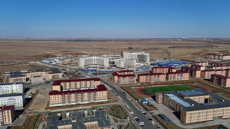 Новая больница в Кокшетау будет готова на 90% к концу года 