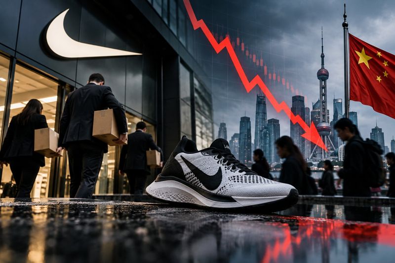 Nike готовится к новым сокращениям на фоне обвала продаж в Китае