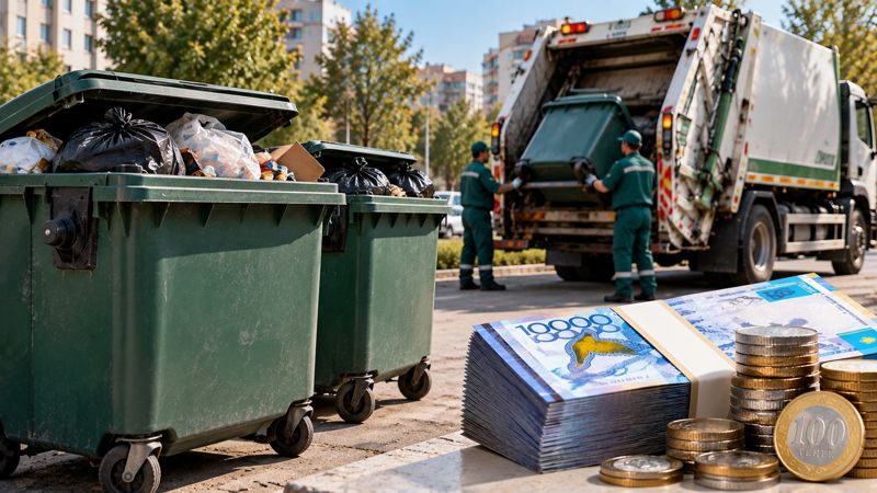 В Уральске тариф на вывоз мусора повысили почти на 50%  