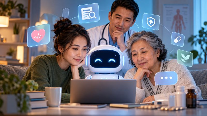Казахстанцы разных возрастов используют искусственный интеллект для получения информации о здоровье и медицинских консультациях