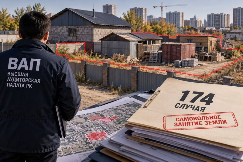Бюджет не получал платежи: ВАП выявила 174 проблемных участка в Костанае