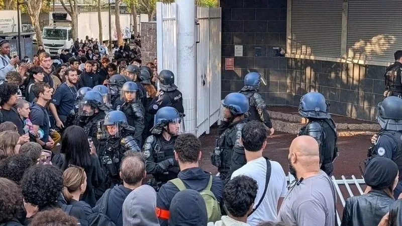 Протесты в Бельгии