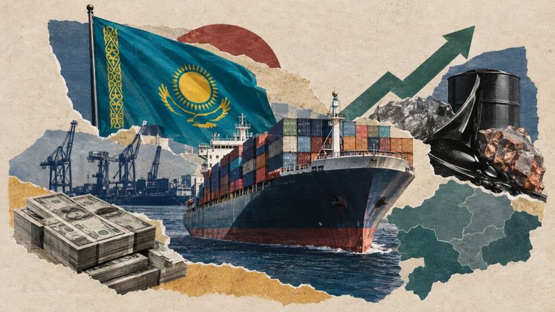 Впервые за три года Казахстан получил больше денег из-за рубежа, чем выплатил