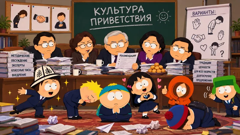 Карикатура о приветствиях