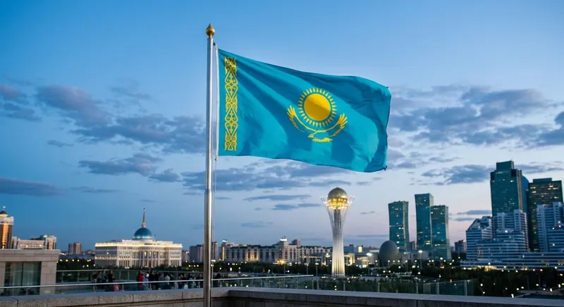 флаг Казахстана