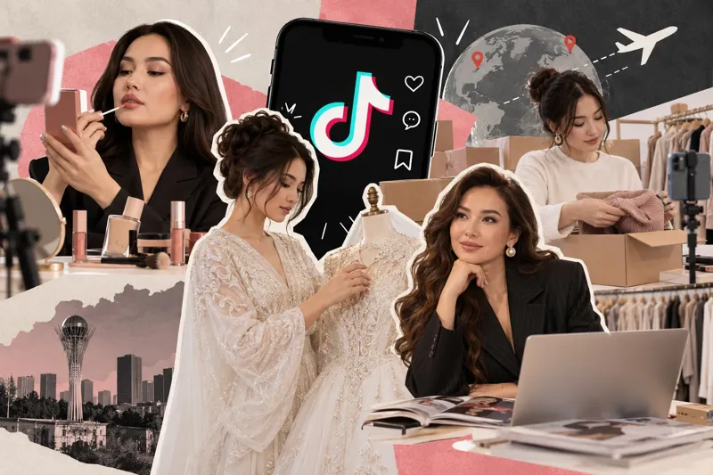 Казахстанки продвигают бизнес через TikTok