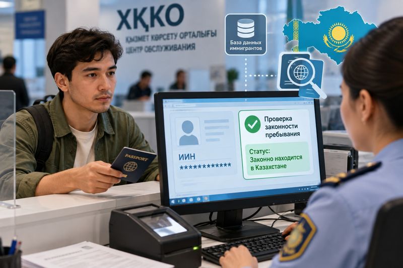 В Казахстане хотят изменить правила выдачи ИИН иностранцам