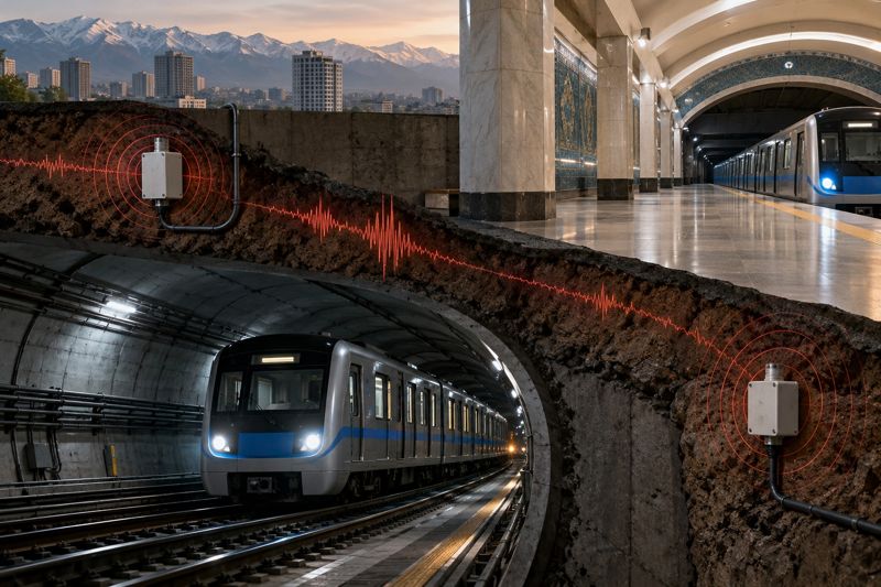 Только две из 11 станций метро Алматы оснащены сейсмостанциями
