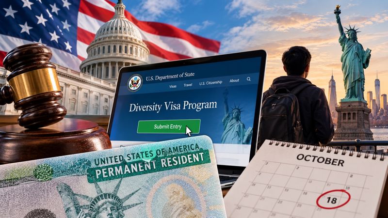 Суд США обязал госдеп открыть регистрацию на грин-карту до 18 октября