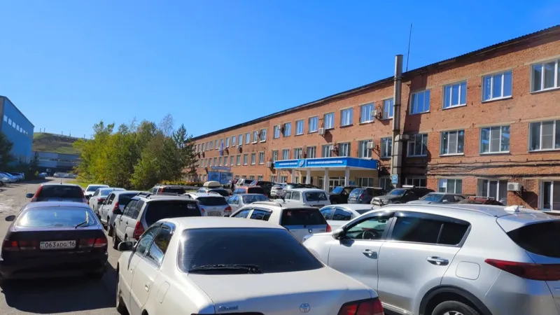 Здание конденсатного завода в Усть-Каменогорске