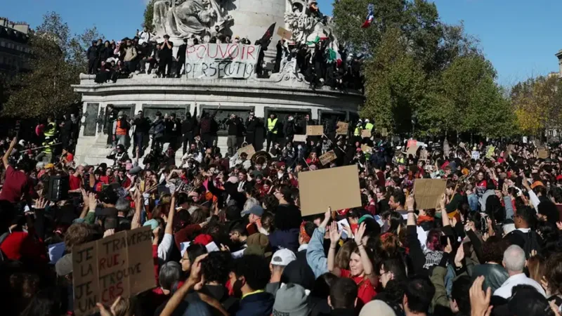 Протесты во Франции
