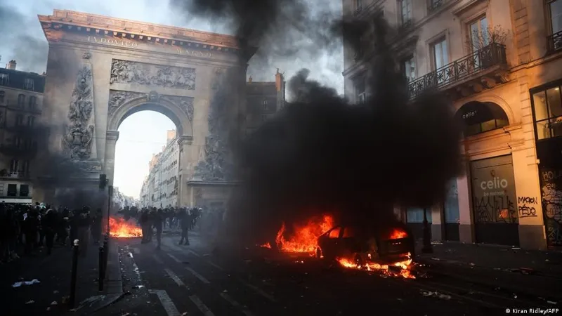 Погромы во Франции