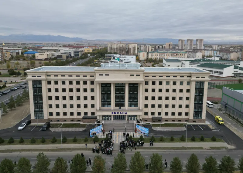 Новая городская поликлиника в Талдыкоргане
