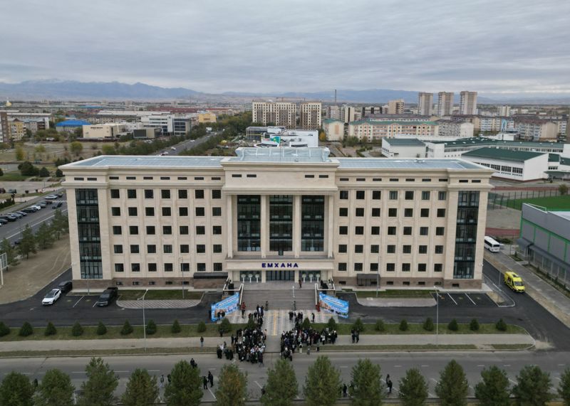 Новая городская поликлиника в Талдыкоргане