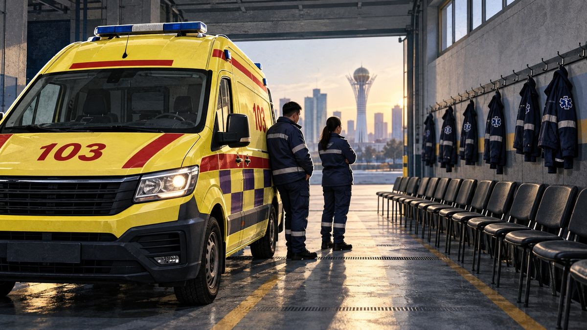 В Астане не хватает почти половины бригад скорой помощи: что выявили аудиторы