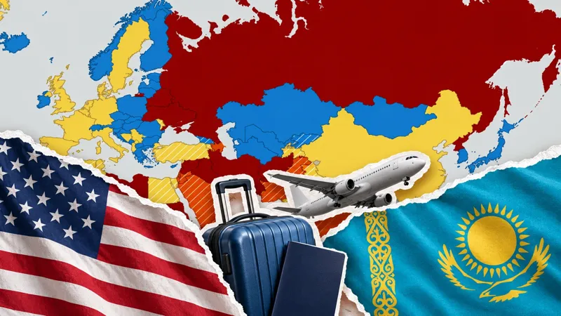 США, Казахстан Туризм