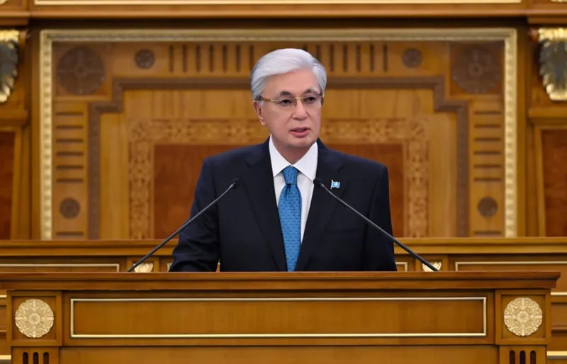 Касым-Жомарт Токаев выступил на послании народу Казахстана