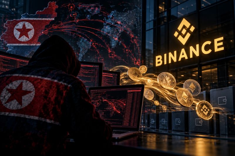 North Korean hackers suspected in $6.3 billion Binance theft after 20-minute transfer spree
